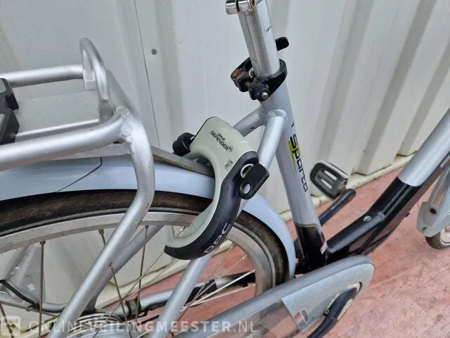 Elektrische damesfiets sparta, ion, m - gear, zilver - afbeelding 5 van  7