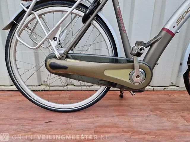 Elektrische damesfiets sparta, ion m-gear, zilver-grijs - afbeelding 3 van  8