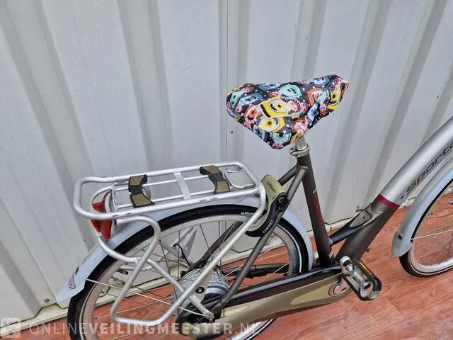 Elektrische damesfiets sparta, ion m-gear, zilver-grijs - afbeelding 5 van  8