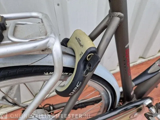 Elektrische damesfiets sparta, ion m-gear, zilver-grijs - afbeelding 6 van  8