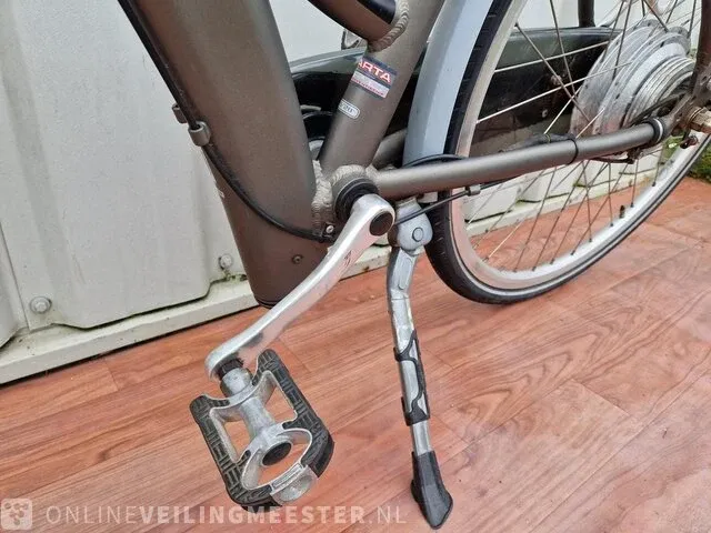 Elektrische damesfiets sparta, ion m-gear, zilver-grijs - afbeelding 8 van  8