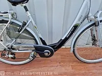 Elektrische damesfiets sparta, m-gear ion, zilver-zwart - afbeelding 3 van  8