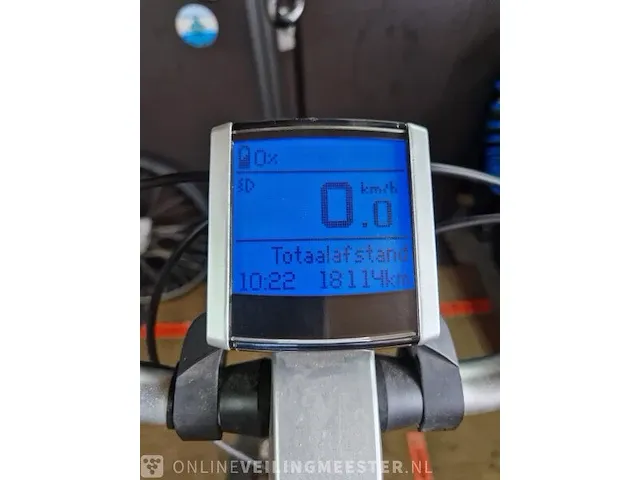 Elektrische damesfiets sparta, m-gear ion, zilver-zwart - afbeelding 8 van  8