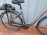 Elektrische damesfiets stella, copenhague, brons - afbeelding 3 van  9