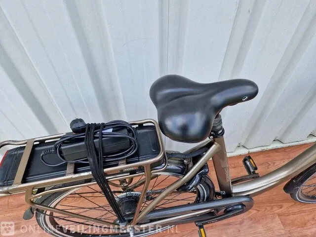 Elektrische damesfiets stella, copenhague, brons - afbeelding 4 van  9