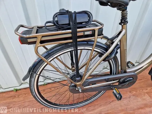 Elektrische damesfiets stella, copenhague, brons - afbeelding 5 van  9
