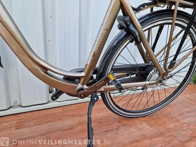 Elektrische damesfiets stella, copenhague, brons - afbeelding 8 van  9