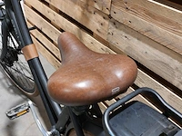 Elektrische damesfiets, stella, dolce, zwart / bruin - afbeelding 2 van  13