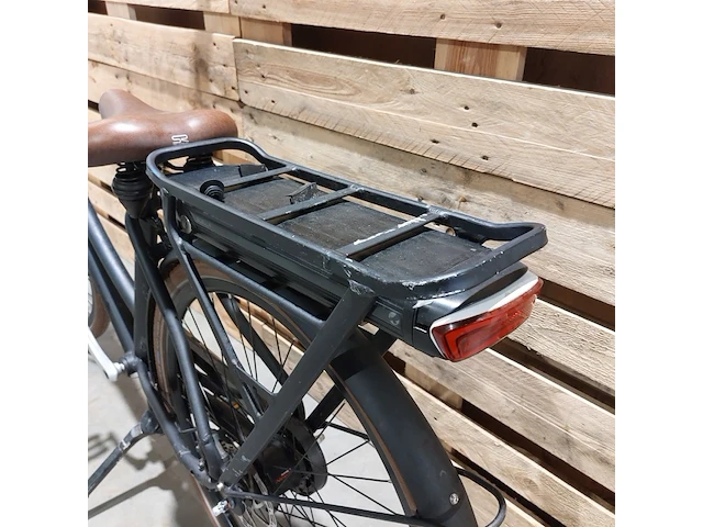 Elektrische damesfiets, stella, dolce, zwart / bruin - afbeelding 13 van  13
