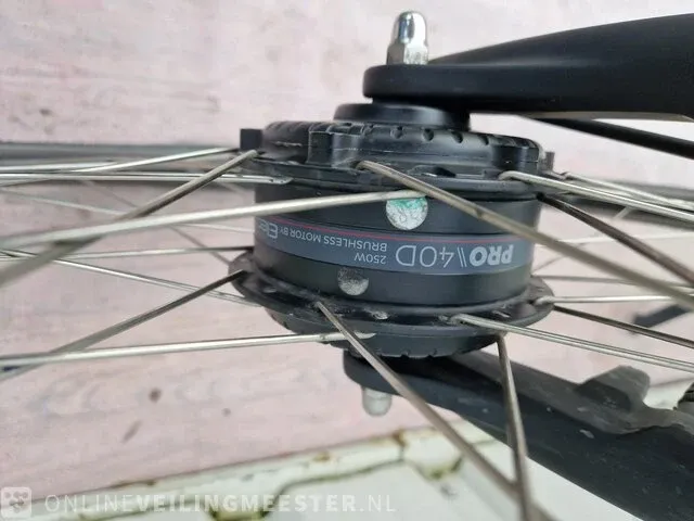 Elektrische damesfiets stella, livorno, grijs, bouwjaar 2020 - afbeelding 2 van  8