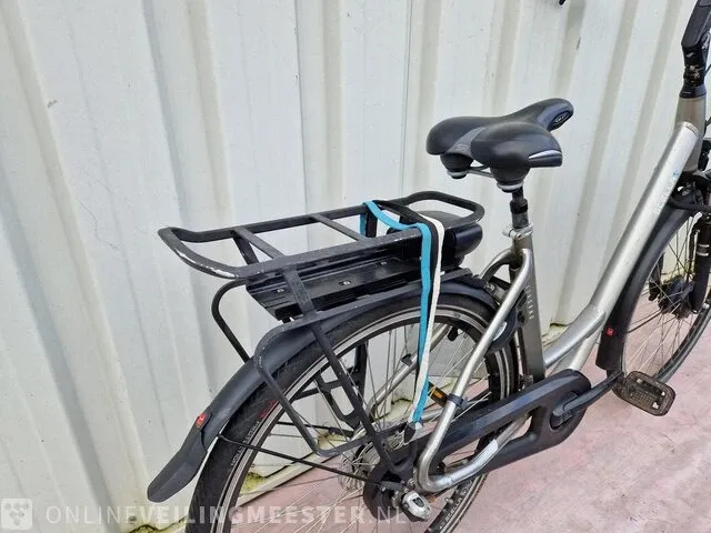 Elektrische damesfiets stella, livorno, grijs, bouwjaar 2020 - afbeelding 5 van  8