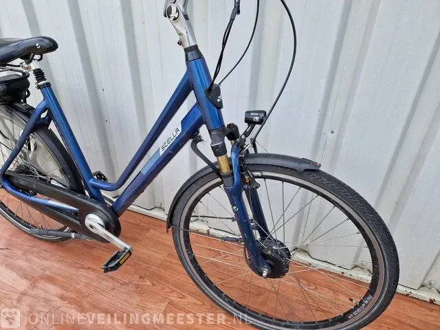 Elektrische damesfiets stella, modena, blauw - afbeelding 2 van  9