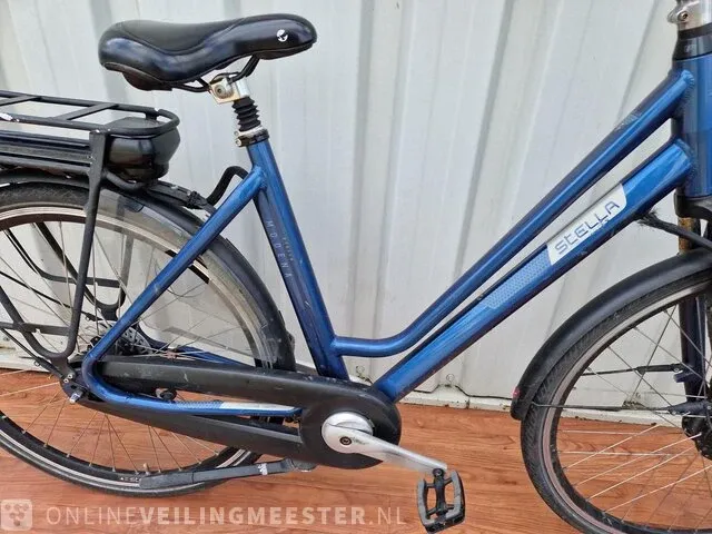 Elektrische damesfiets stella, modena, blauw - afbeelding 3 van  9