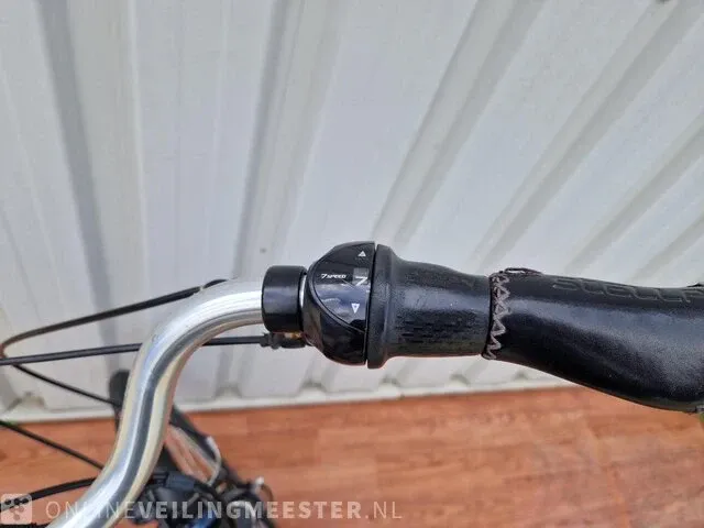 Elektrische damesfiets stella, modena, blauw - afbeelding 7 van  9