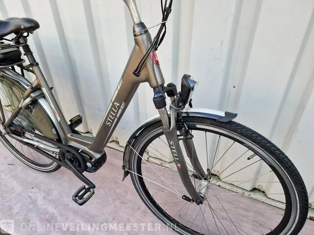 Elektrische damesfiets stella, modena, grijs, 2015 - afbeelding 3 van  10