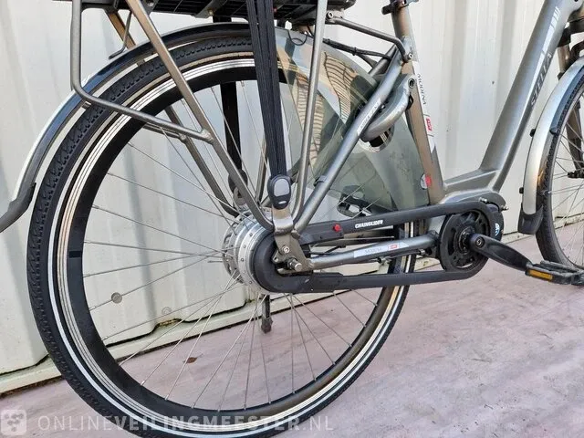 Elektrische damesfiets stella, modena, grijs, 2015 - afbeelding 5 van  10