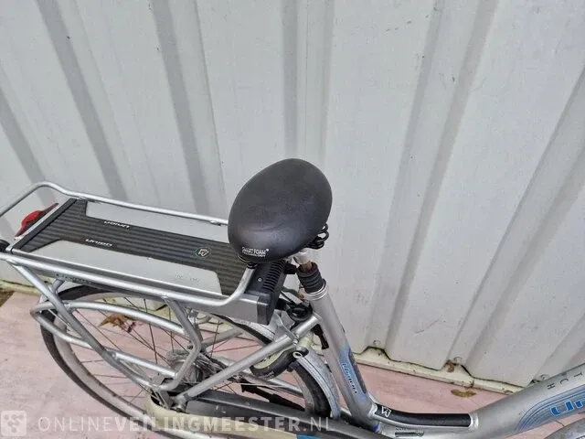 Elektrische damesfiets union, switch, grijs-blauw - afbeelding 4 van  8