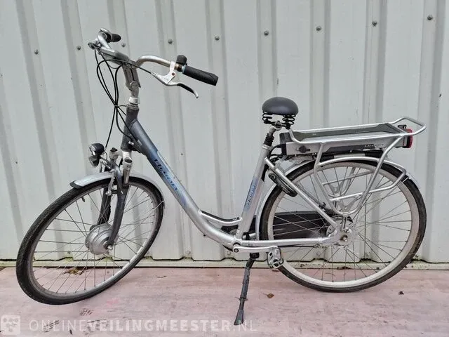 Elektrische damesfiets union, switch, grijs-blauw - afbeelding 8 van  8