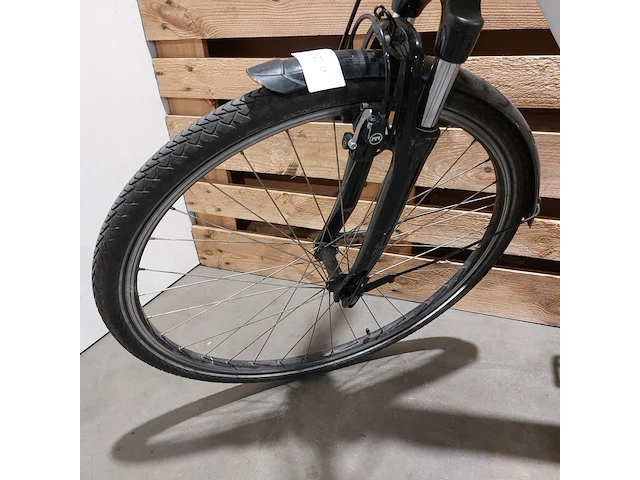 Elektrische damesfiets, univega, wit - afbeelding 2 van  14