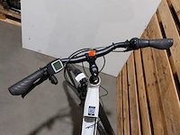 Elektrische damesfiets, univega, wit - afbeelding 4 van  14