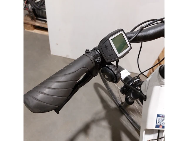Elektrische damesfiets, univega, wit - afbeelding 6 van  14