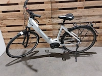Elektrische damesfiets, univega, wit - afbeelding 1 van  14