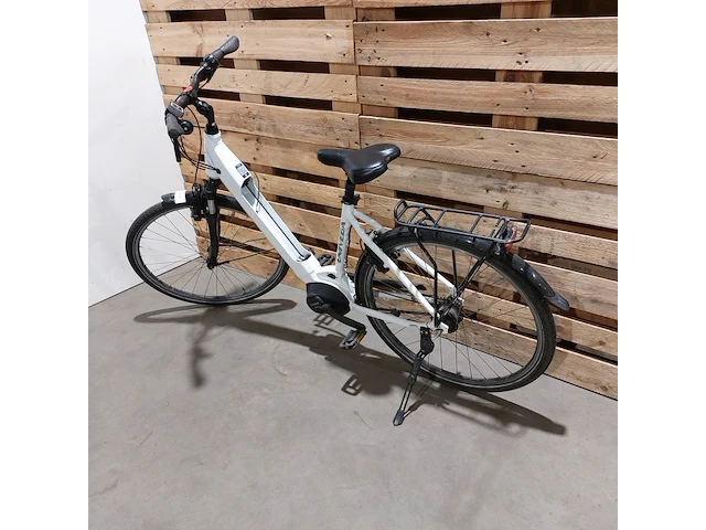 Elektrische damesfiets, univega, wit - afbeelding 8 van  14