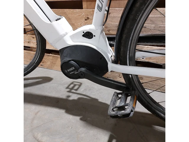 Elektrische damesfiets, univega, wit - afbeelding 11 van  14