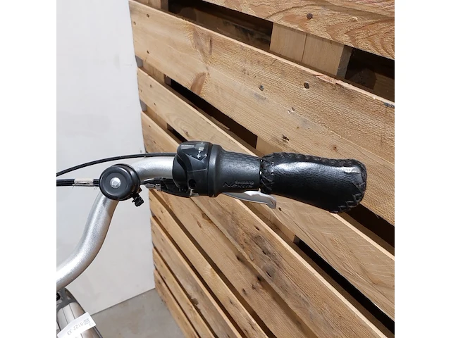 Elektrische damesfiets, vogue, basic, grijs - afbeelding 5 van  13