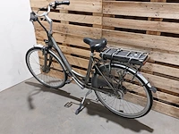 Elektrische damesfiets, vogue, basic, grijs - afbeelding 6 van  13