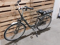 Elektrische damesfiets, vogue, basic, grijs - afbeelding 7 van  13