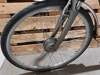 Elektrische damesfiets, vogue, basic, grijs - afbeelding 8 van  13