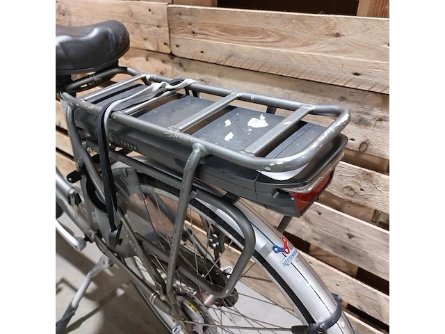 Elektrische damesfiets, vogue, basic, grijs - afbeelding 11 van  13