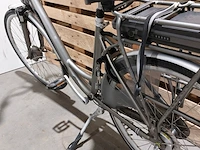 Elektrische damesfiets, vogue, basic, grijs - afbeelding 12 van  13
