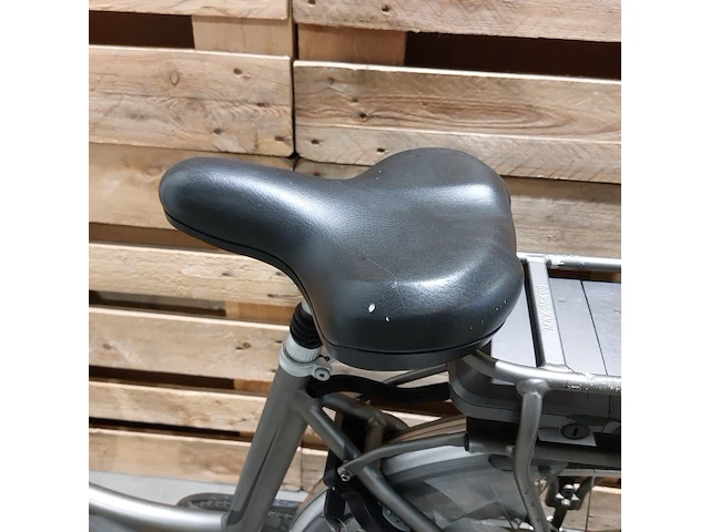 Elektrische damesfiets, vogue, basic, grijs - afbeelding 13 van  13