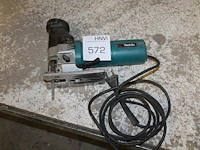 Elektrische decoupeerzaag makita 4305t in kunststof koffer. - afbeelding 1 van  1