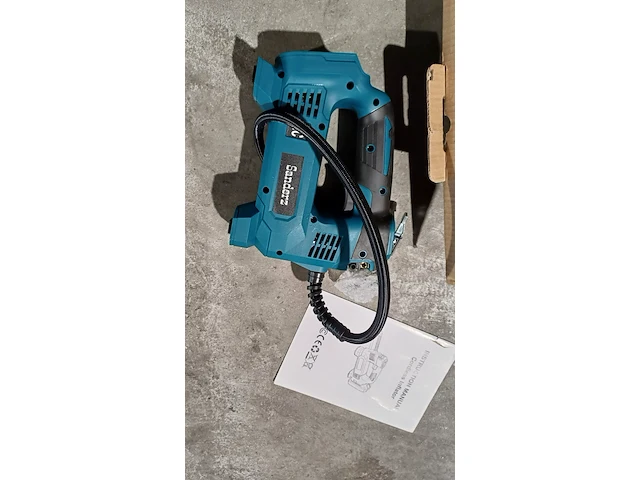 Elektrische draadloze banden pomp, sanderz, blauw, 2025 - afbeelding 2 van  4