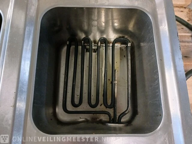 Elektrische dubbele frituur ozti - afbeelding 7 van  11