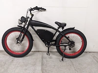 Elektrische e-cruiser, vintage, zwart, 2023 - afbeelding 7 van  23