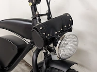 Elektrische e-cruiser, vintage, zwart, 2023 - afbeelding 19 van  23