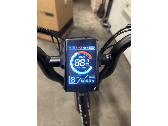 Elektrische fatbike 50 cm diablo, x1 dr7 - afbeelding 6 van  25