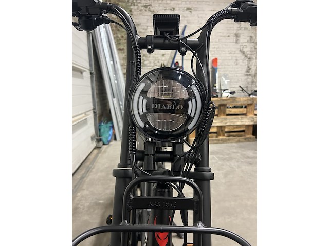 Elektrische fatbike 50 cm diablo, x1 dr7 - afbeelding 11 van  25