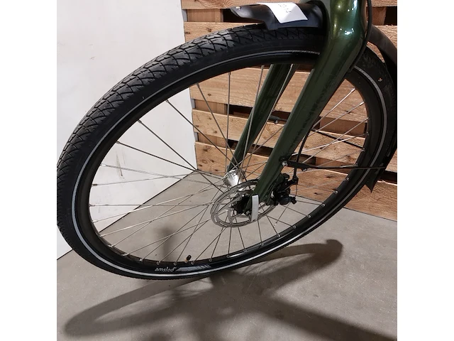 Elektrische fiets, amslod, dalton e-mv, groen - afbeelding 4 van  20
