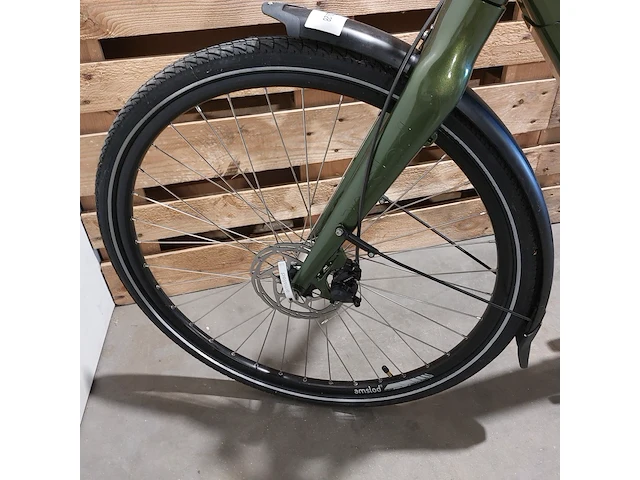Elektrische fiets, amslod, dalton e-mv, groen - afbeelding 2 van  18
