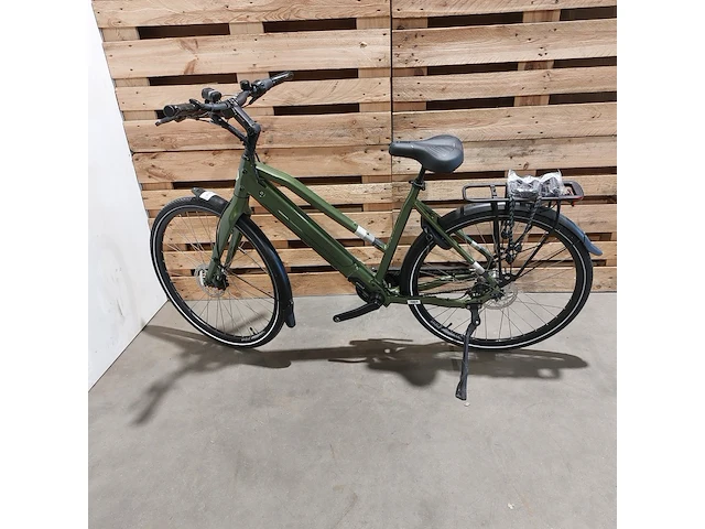 Elektrische fiets, amslod, dalton e-mv, groen - afbeelding 1 van  18