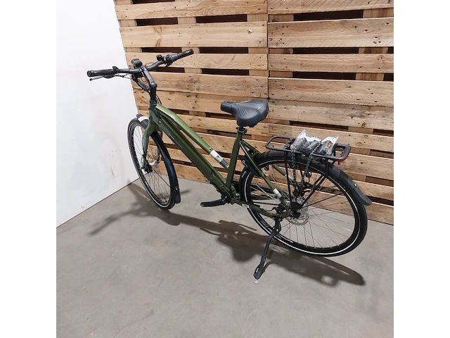 Elektrische fiets, amslod, dalton e-mv, groen - afbeelding 12 van  18