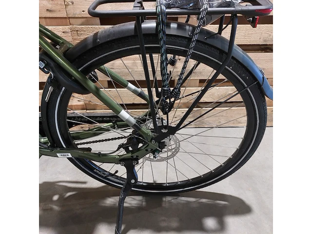 Elektrische fiets, amslod, dalton e-mv, groen - afbeelding 14 van  18