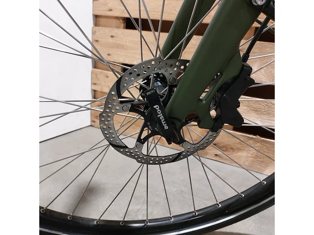 Elektrische fiets, amslod, eton e-md, groen - afbeelding 6 van  22