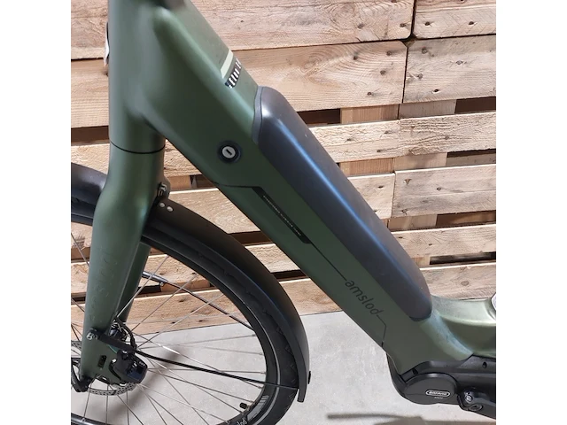 Elektrische fiets, amslod, eton e-md, groen - afbeelding 5 van  20