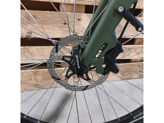 Elektrische fiets, amslod, eton e-md, groen - afbeelding 7 van  20